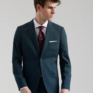 Traje ojo de perdiz verde botella