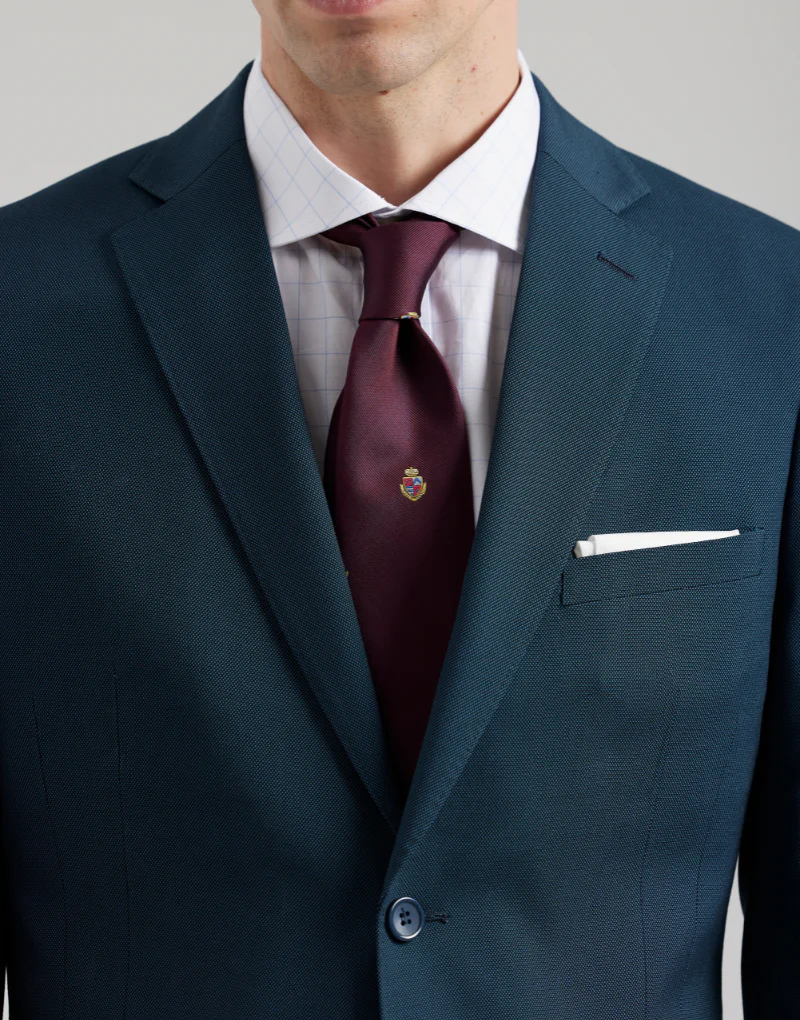 Traje ojo de perdiz verde botella - Imagen 6