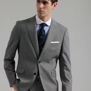 Traje ojo de perdiz gris