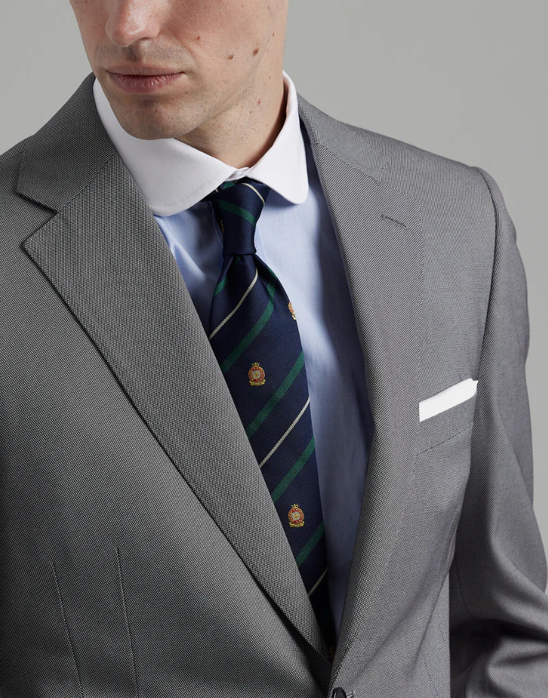 Traje ojo de perdiz gris - Imagen 4