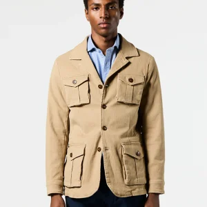 Sahariana solapa beige