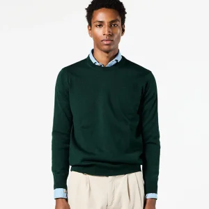 Jersey verde botella merino caja