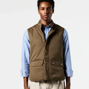 Chaleco microfibra topo