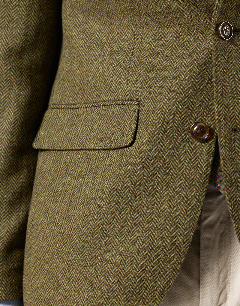 Americana verde clara espigas - Imagen 4