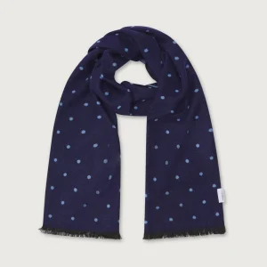 The Scarf Dots Azul