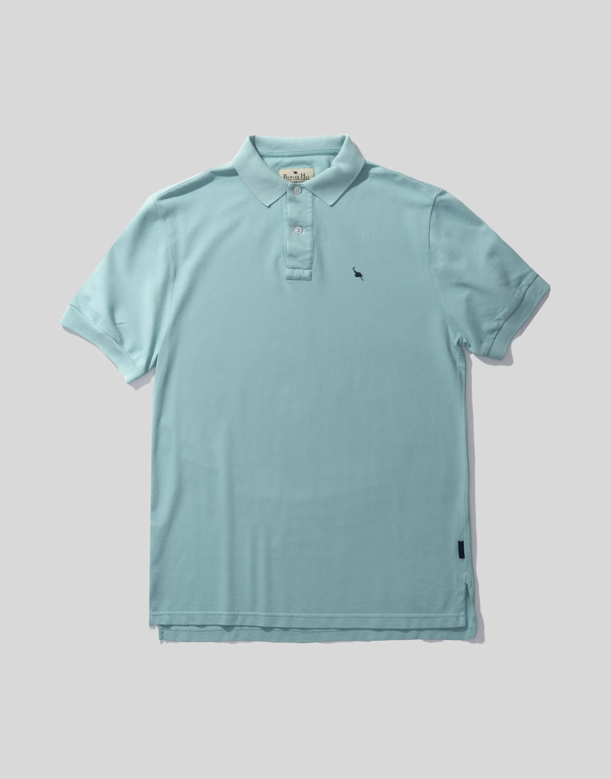 New polo cotton lavado turquesa - Imagen 7