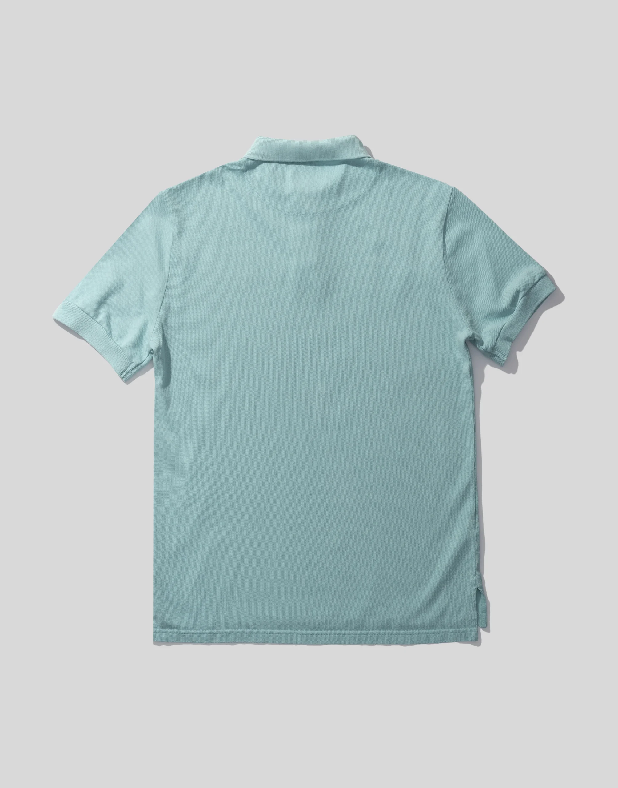 New polo cotton lavado turquesa - Imagen 8