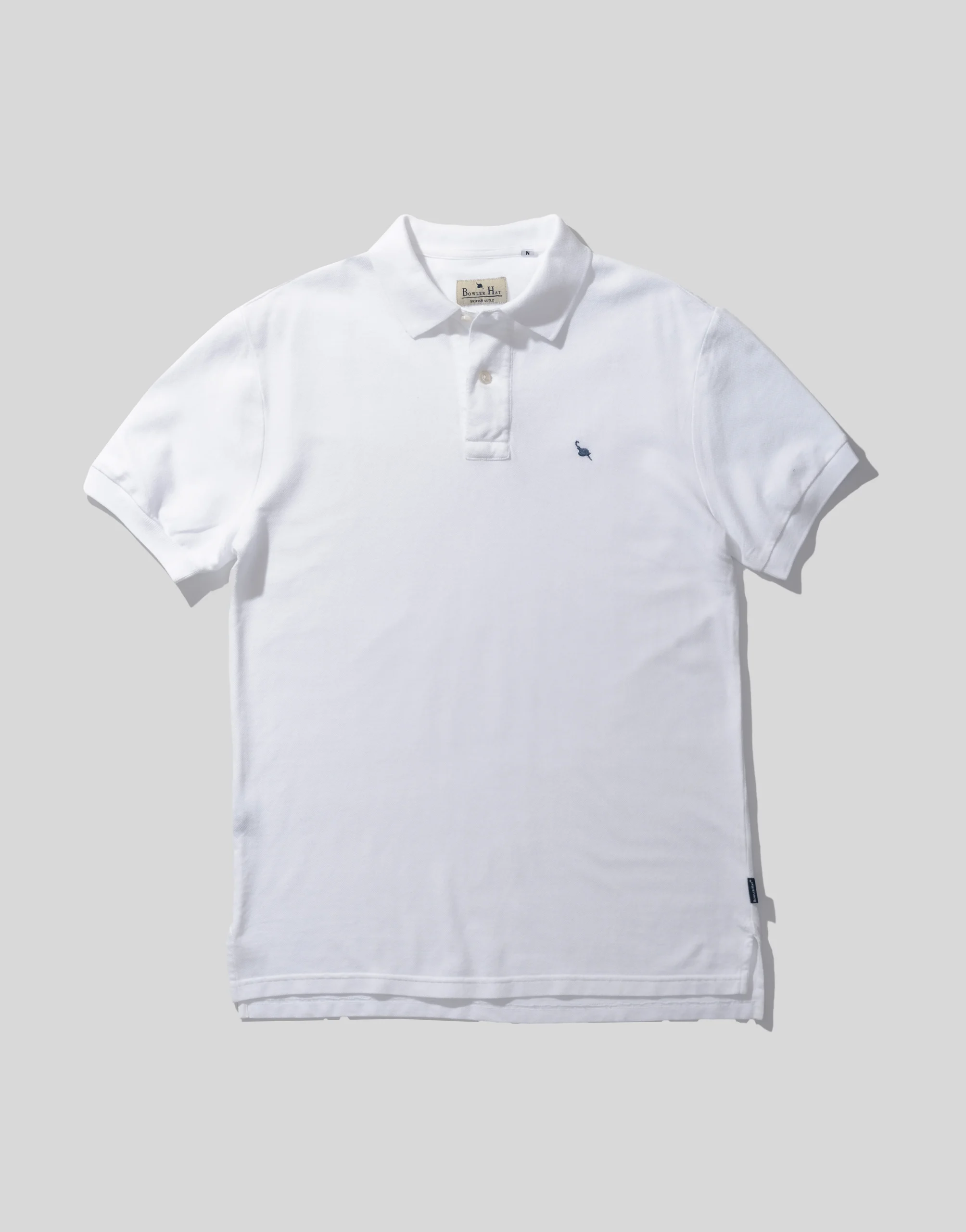 New polo cotton lavado blanco - Imagen 8