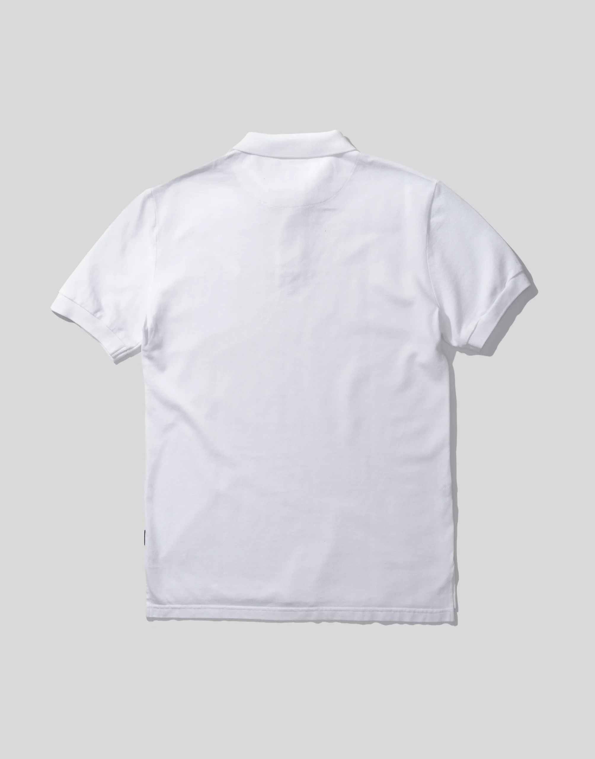 New polo cotton lavado blanco - Imagen 9