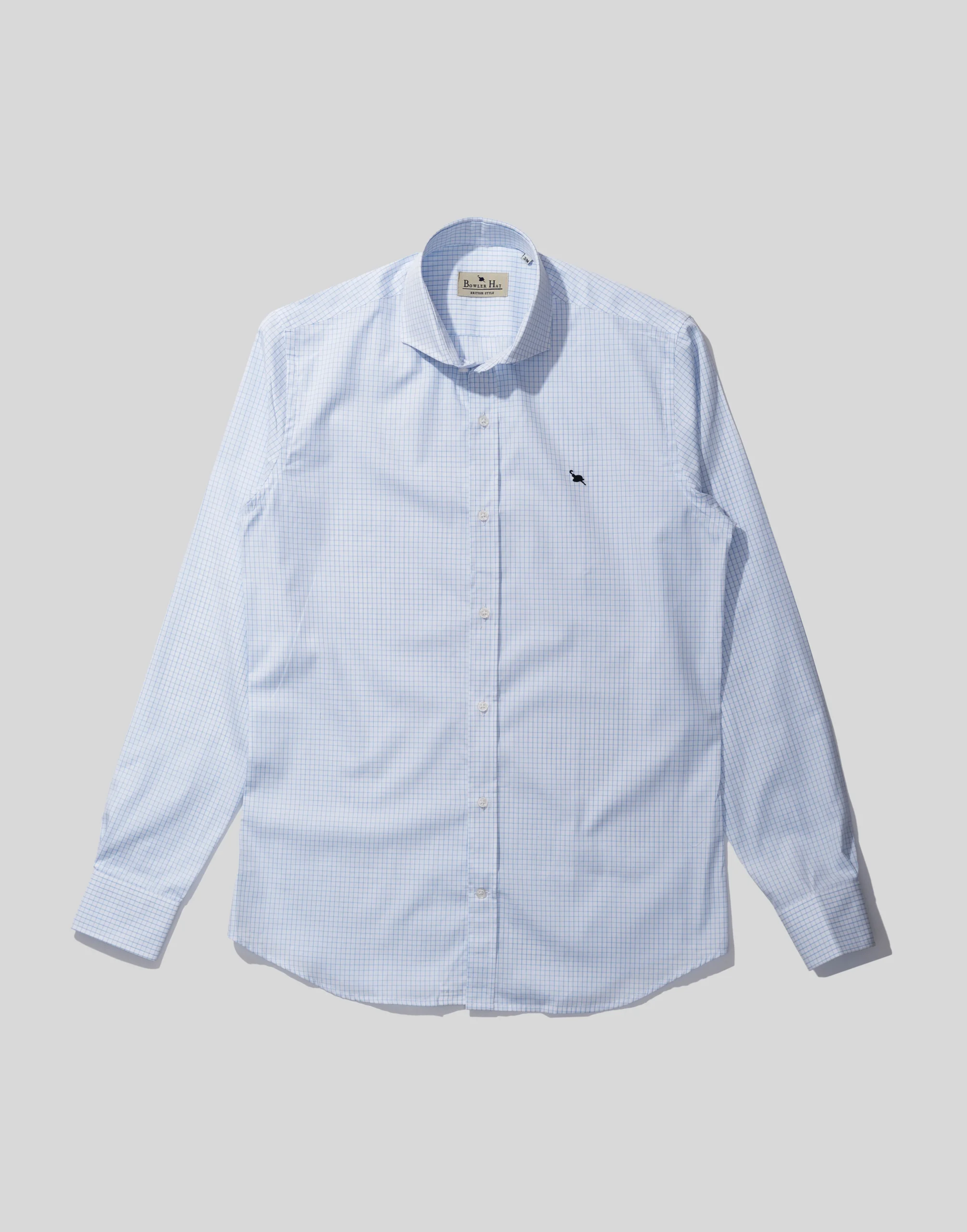 Camisa cuadrito azul - Imagen 7