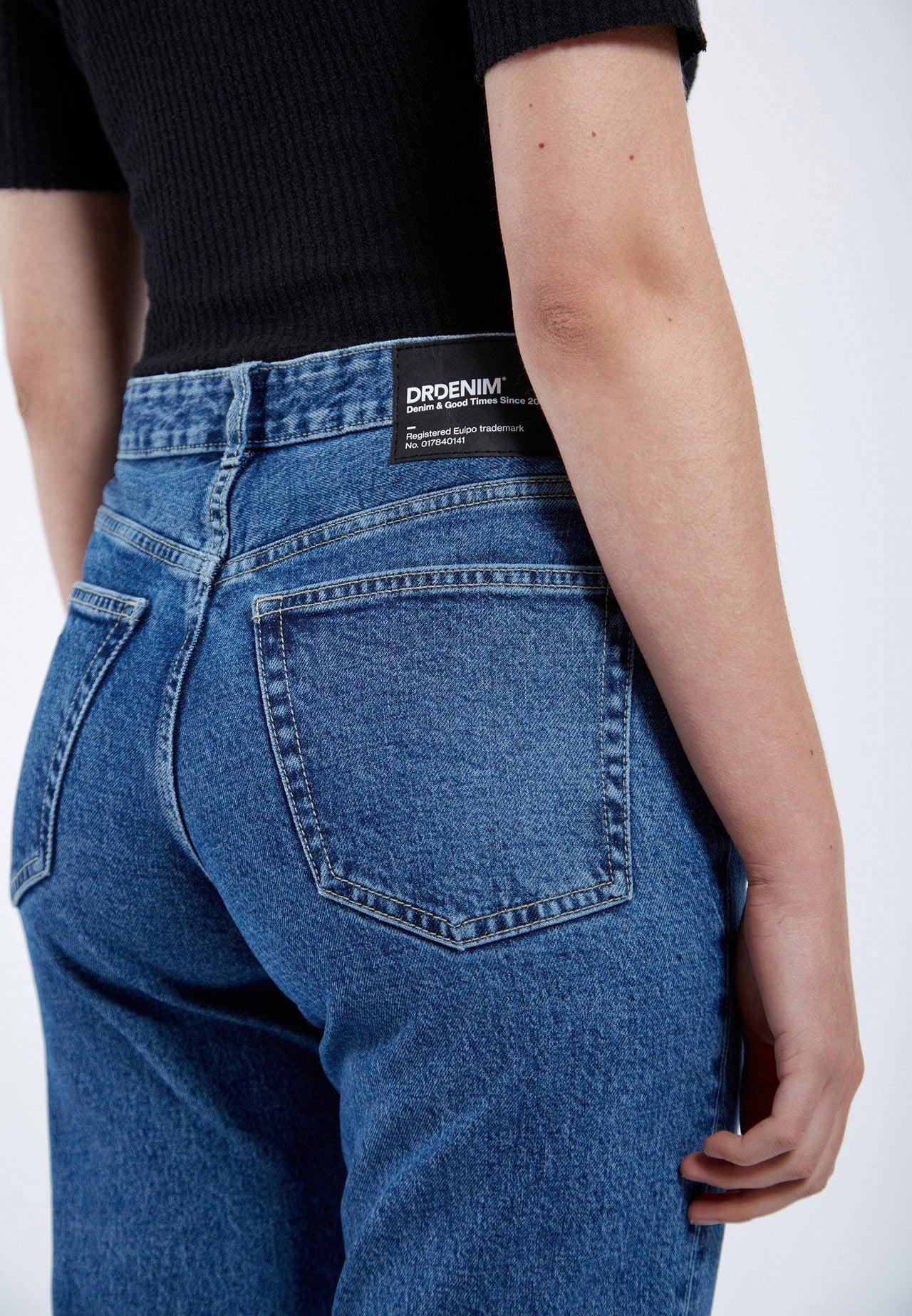 Vaqueros rectos Arch - bay mid retro - Imagen 5