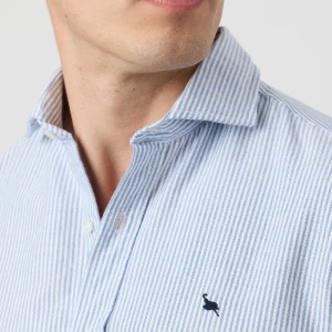 Camisa italia oxford raya marino