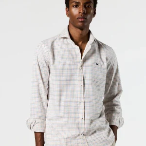 Camisa Italia mini cuadros harrys rosa