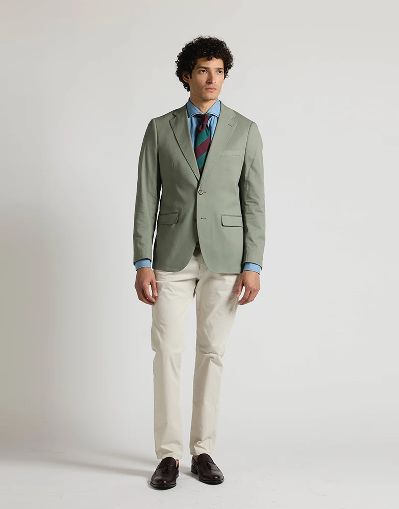 Americana cotton verde - Imagen 8