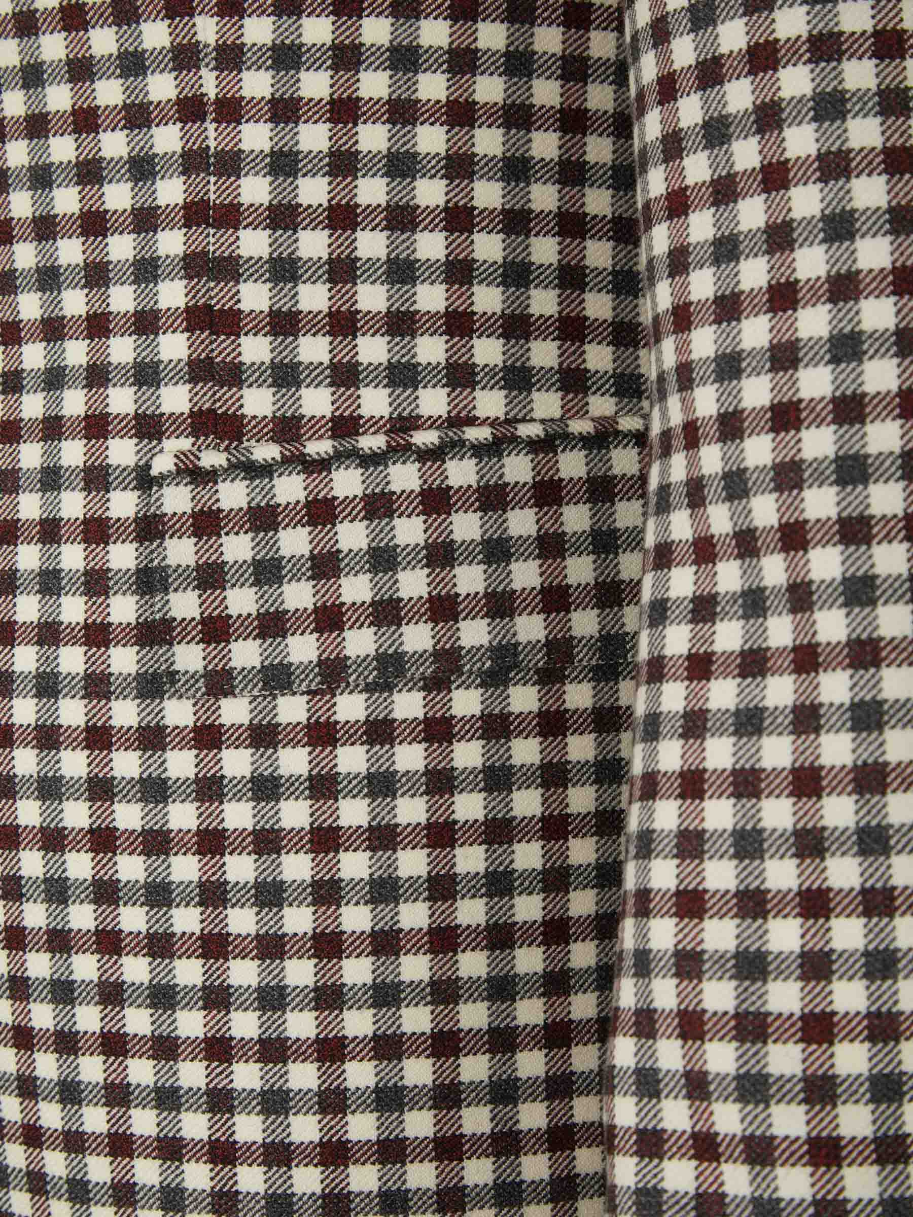 Americana Motivo Cuadros Lana - Imagen 4