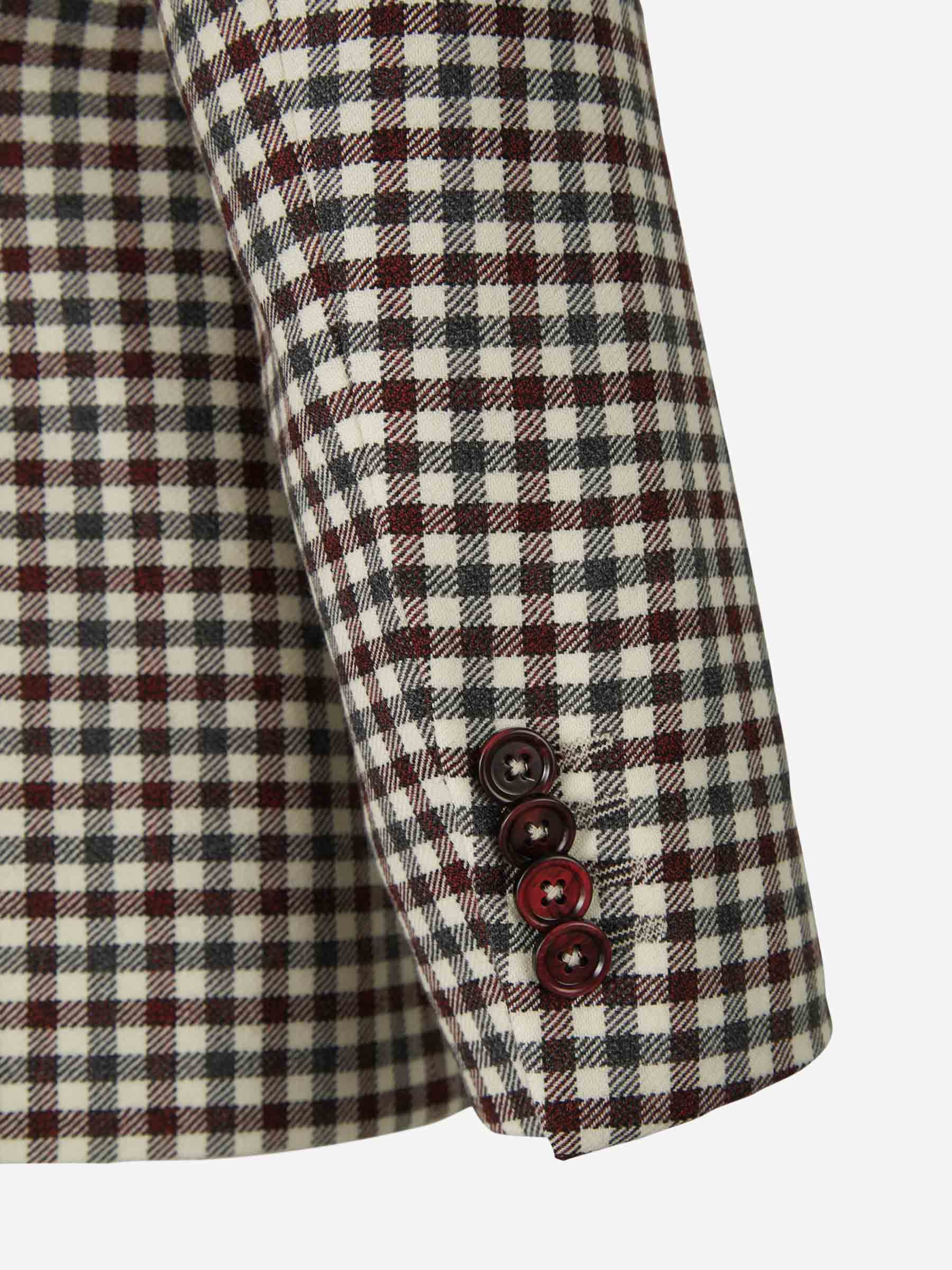 Americana Motivo Cuadros Lana - Imagen 5