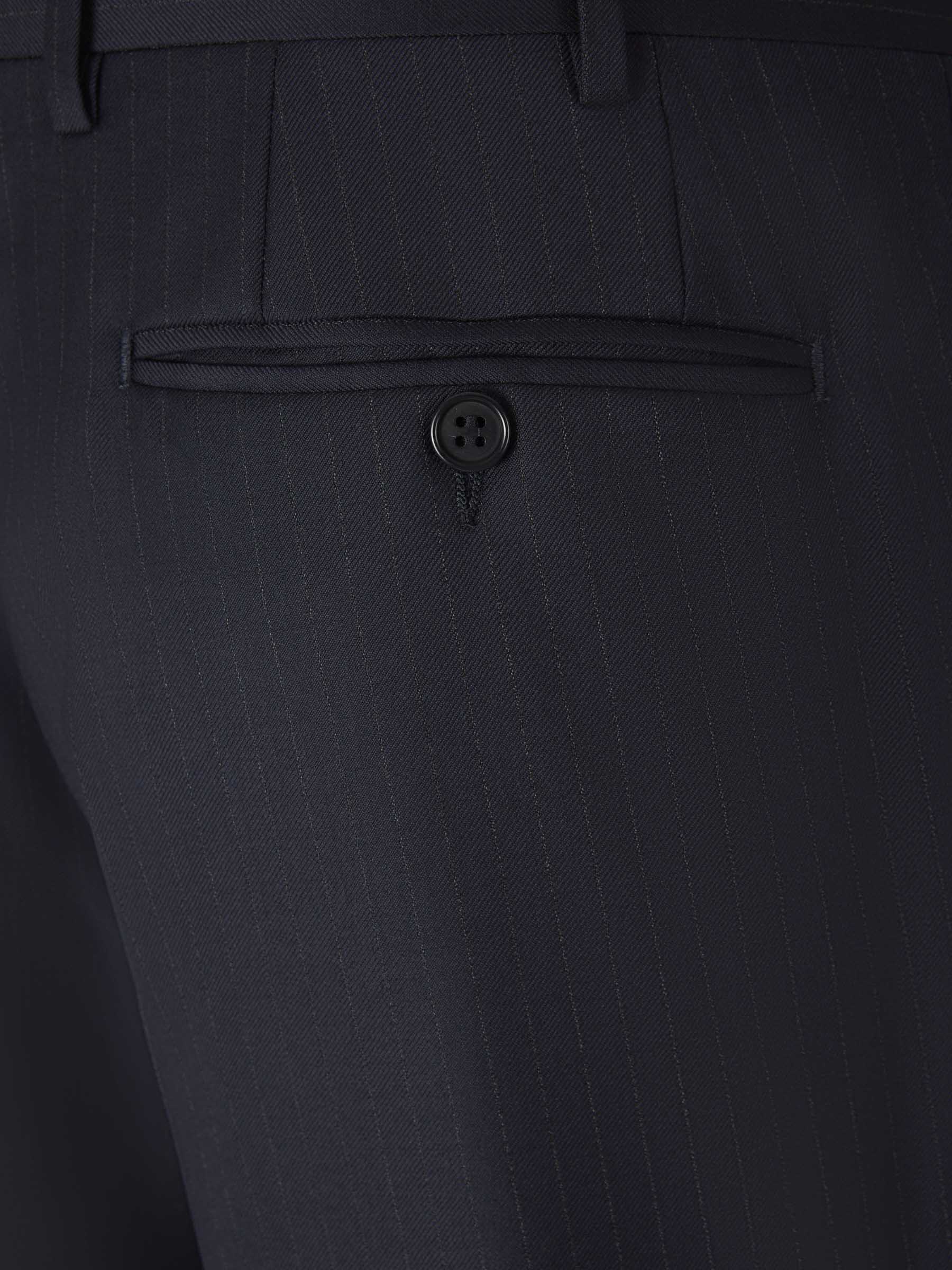 Traje Motivo Rayas Lana - Imagen 9