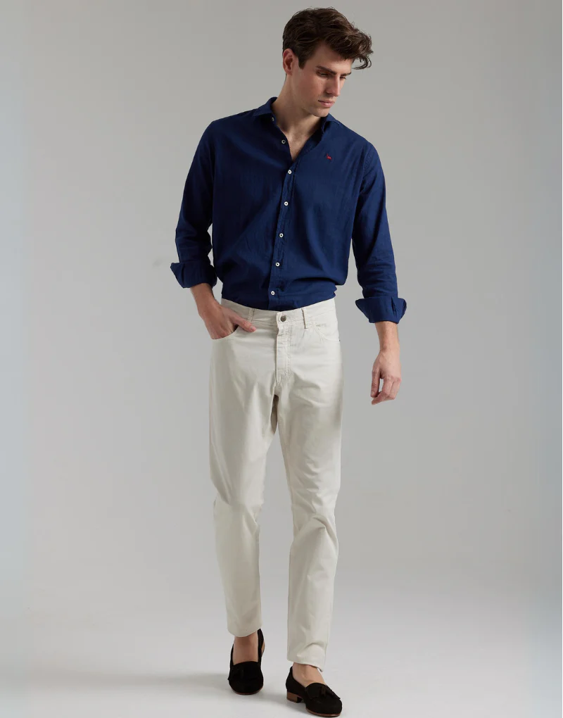 Pantalón cinco bolsillos Serena camel - Imagen 4