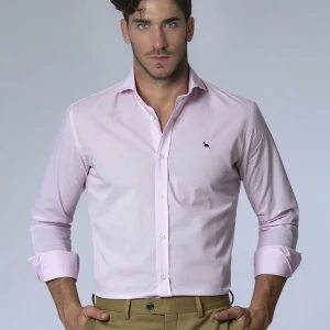 Camisa milrayas mix-17 rosa