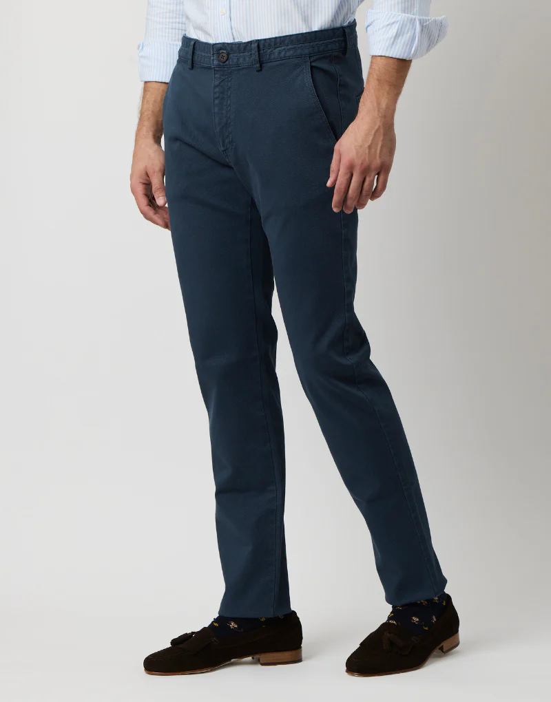 Pantalón sport estructura azul marino - Imagen 5