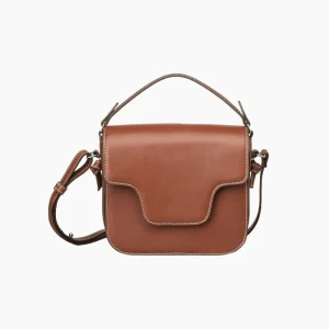 BOLSO PIEL IRIS - MOCHA BROWN