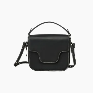 BOLSO PIEL IRIS - BLACK
