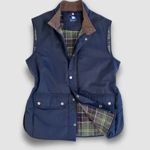 Chaleco microfibra azul marino