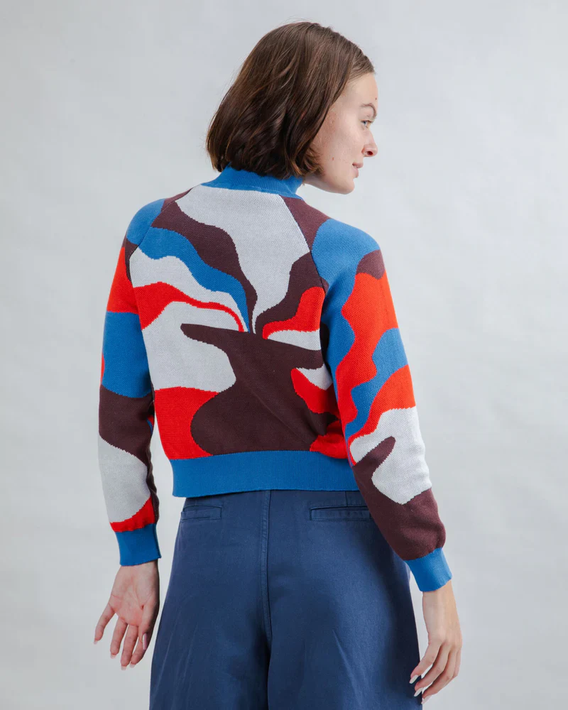 Jersey Corto Jacquard Sobremesa - Imagen 3