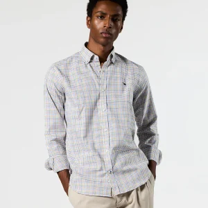 Camisa oxford cuadro multicolor