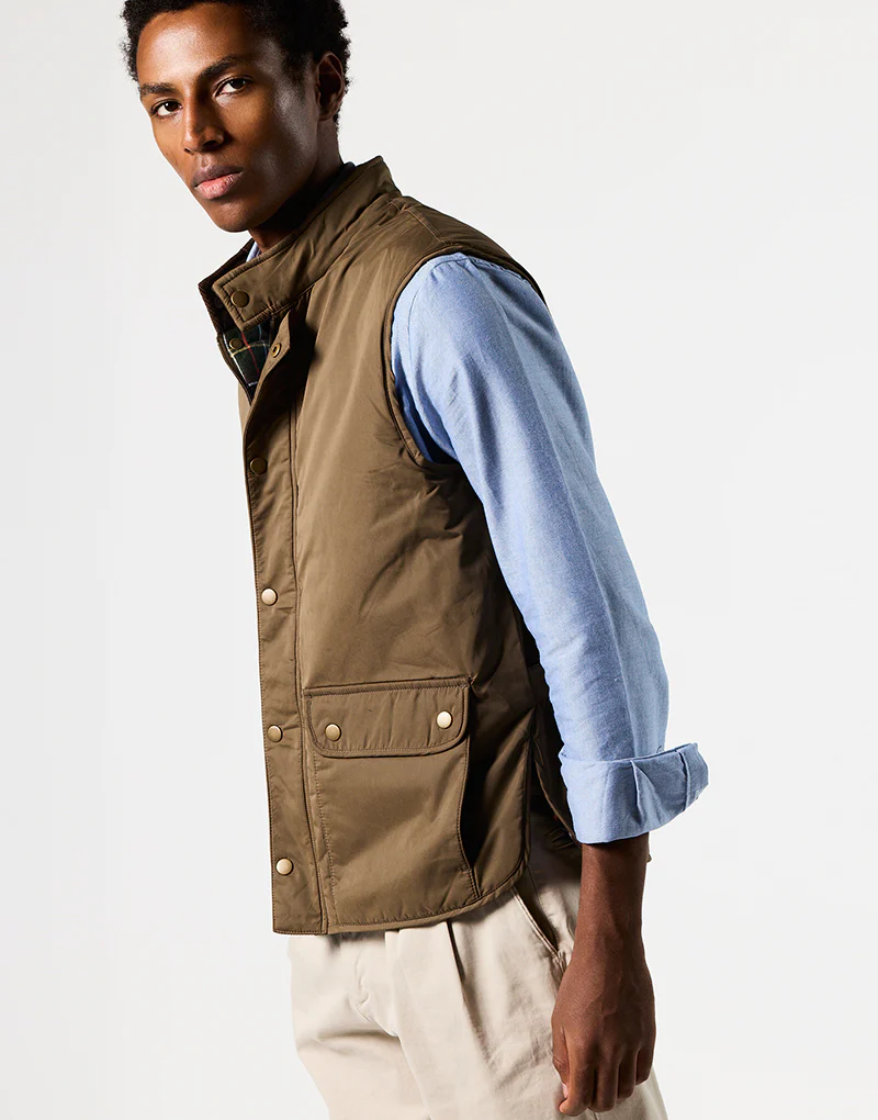 Chaleco microfibra topo - Imagen 3