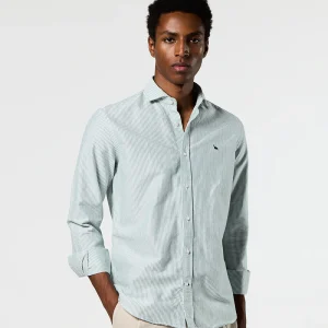 Camisa italia oxford raya verde