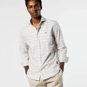 Camisa Italia cuadros harrys azules