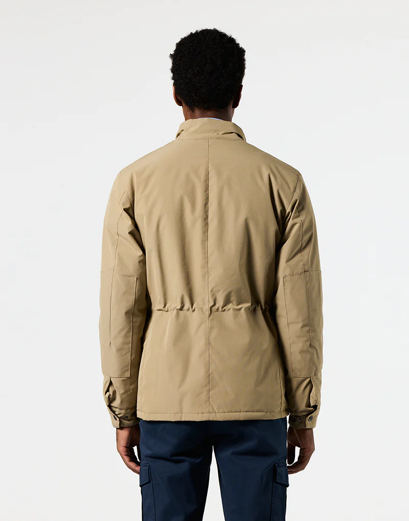 Parka beige cuatro bolsillos - Imagen 3