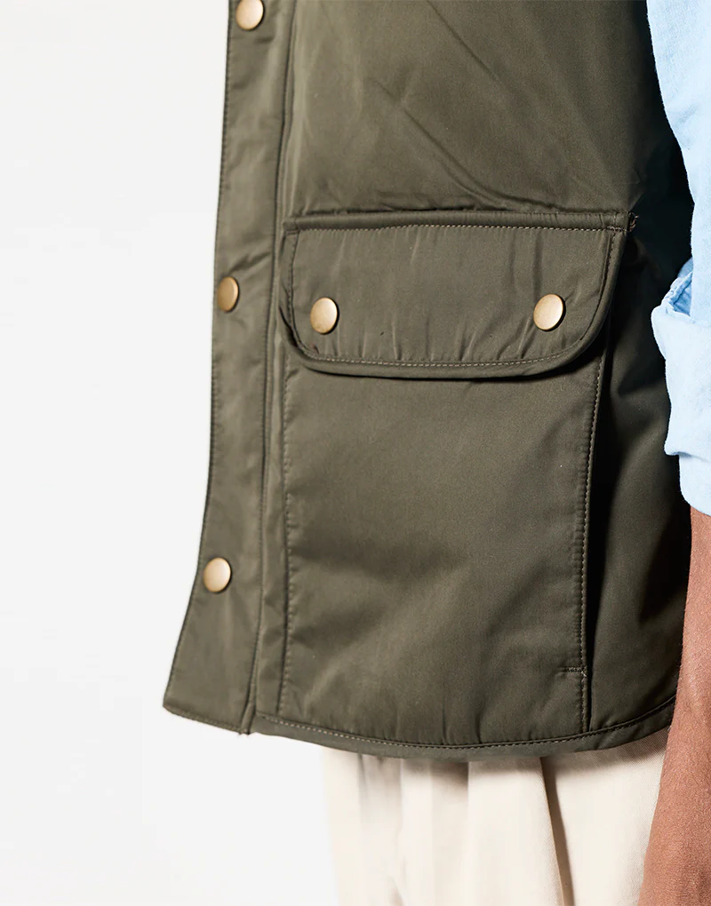 Chaleco microfibra verde - Imagen 6