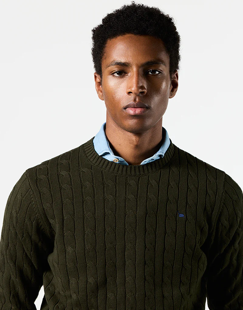 Jersey caja ochos khaki - Imagen 4