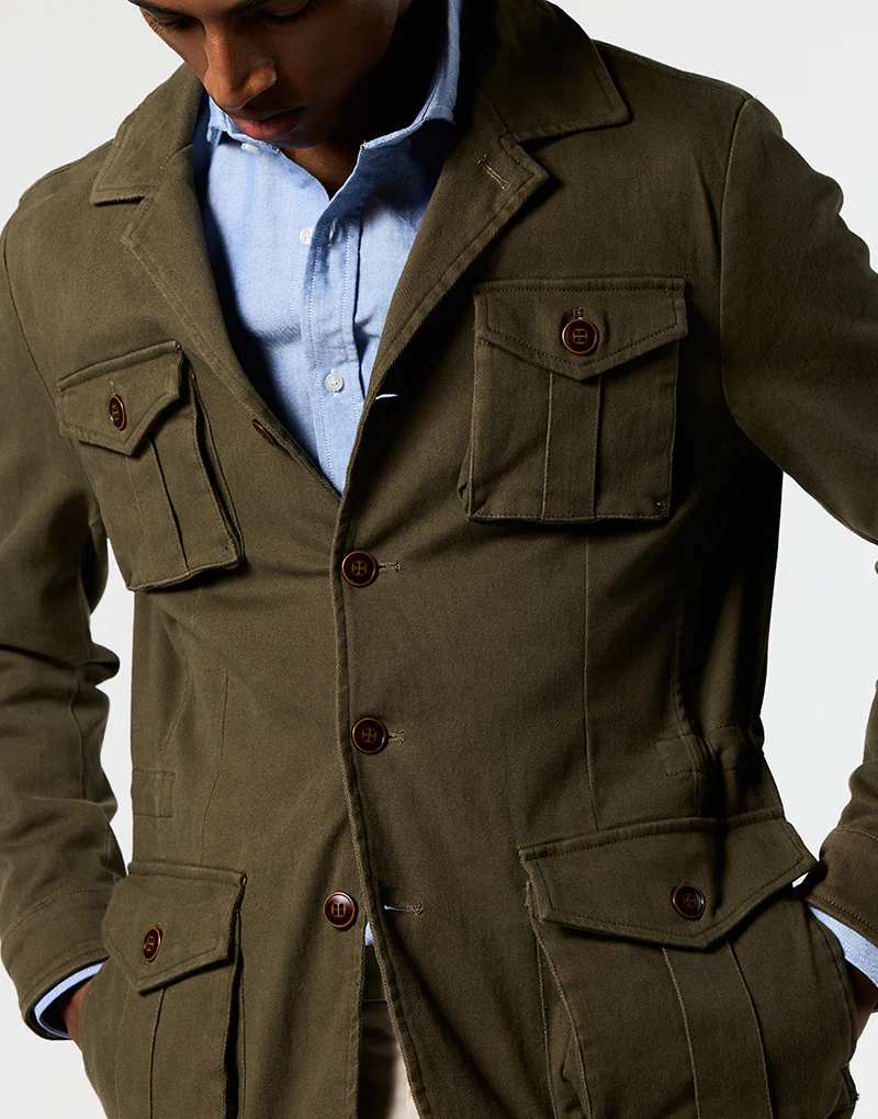 Sahariana solapa verde - Imagen 6