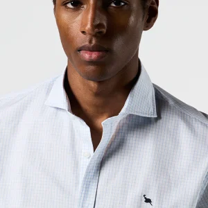 Camisa cuadrito azul