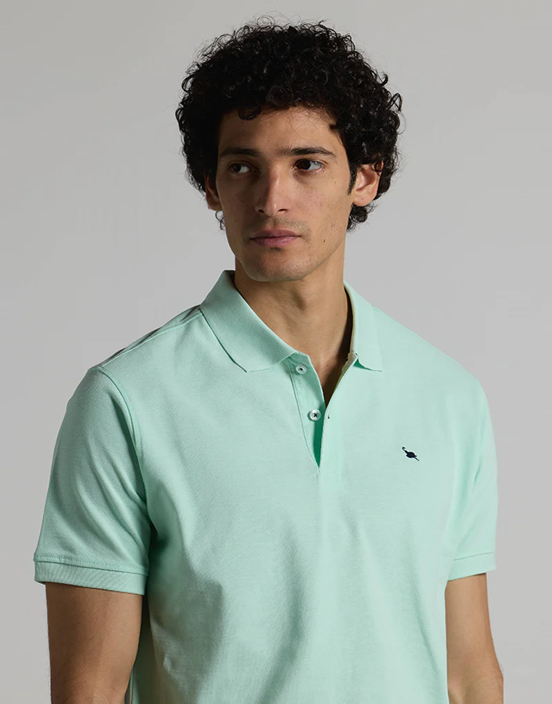 Polo granito verde agua - Imagen 5