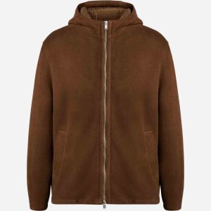 Chaqueta Capucha Piel