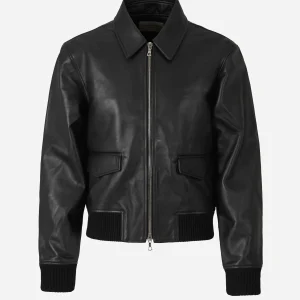 Cazadora Bomber Piel