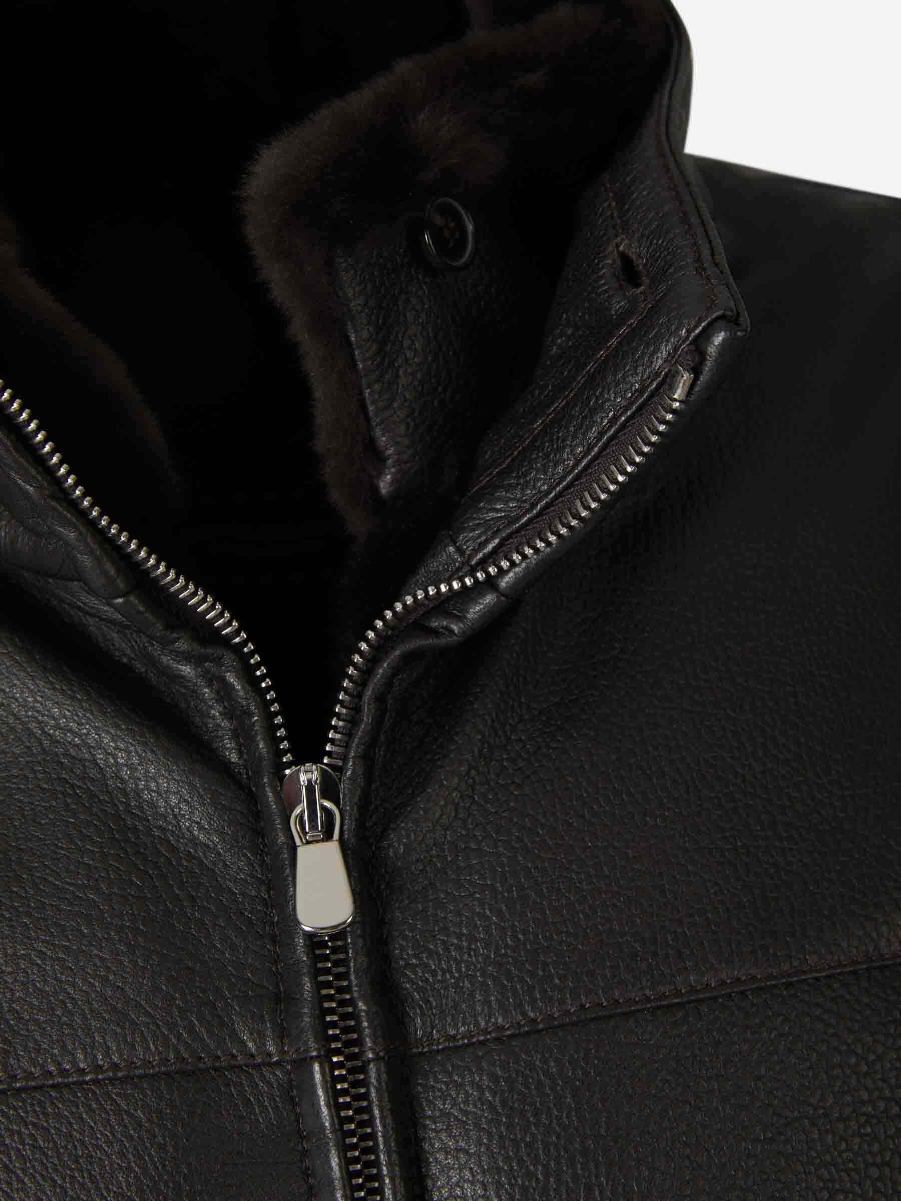 Cazadora Piel Pelo - Imagen 4