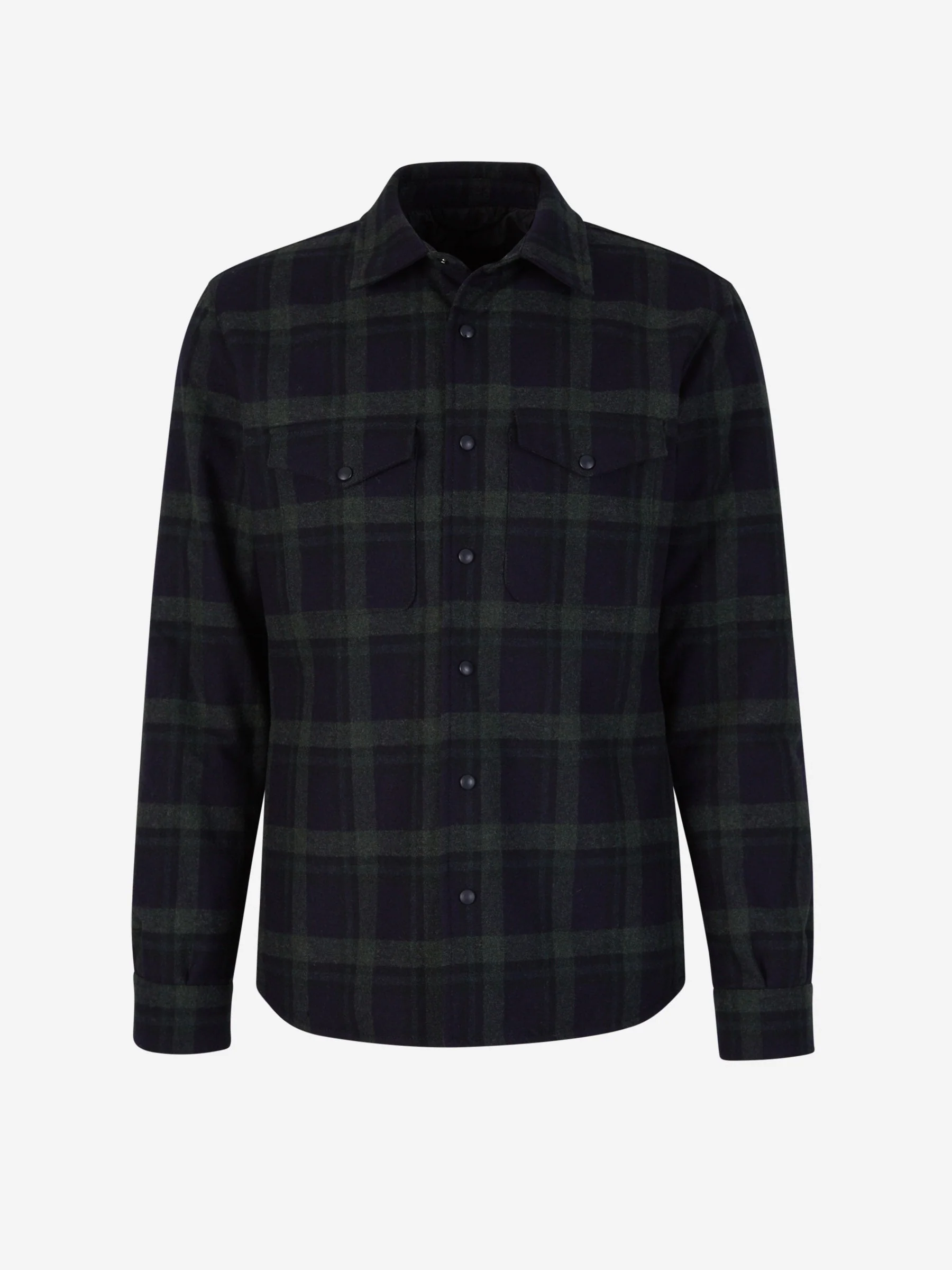 Sobrecamisa Lana Cuadros