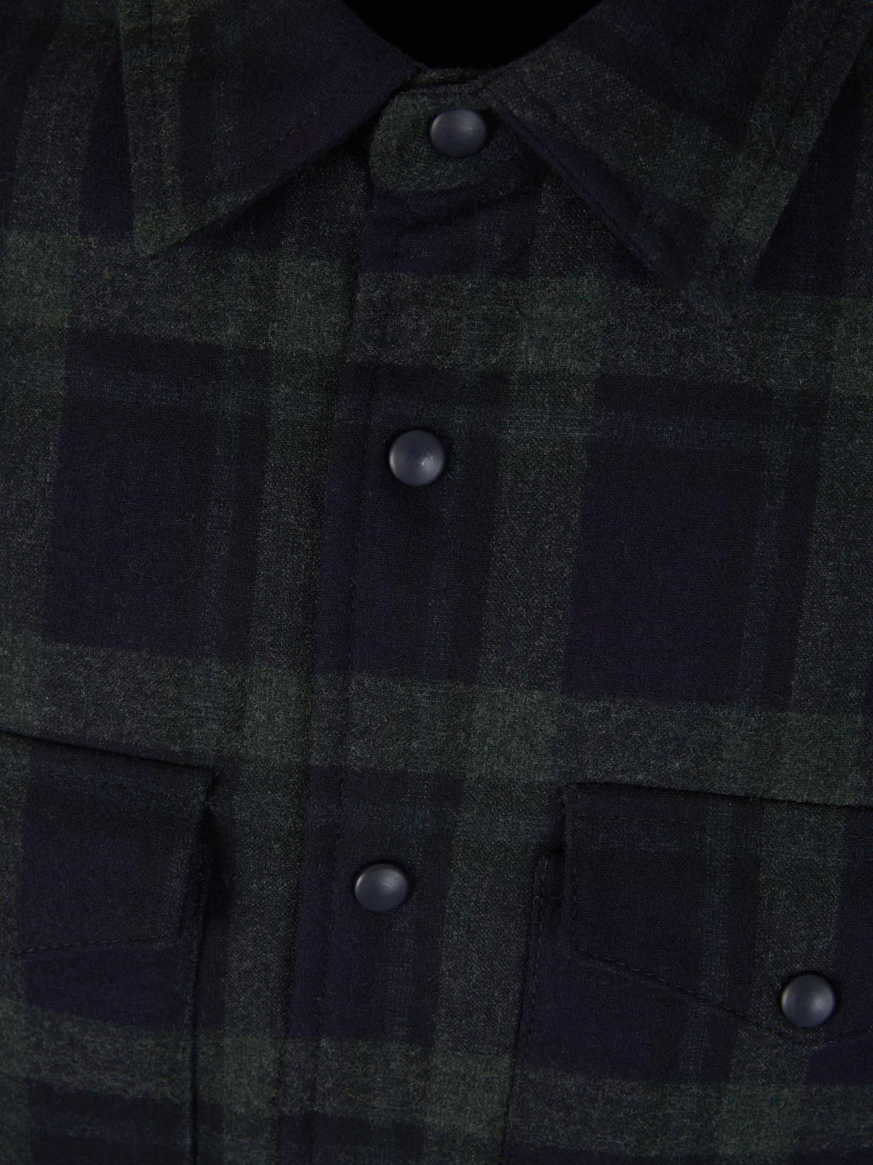 Sobrecamisa Lana Cuadros - Imagen 3