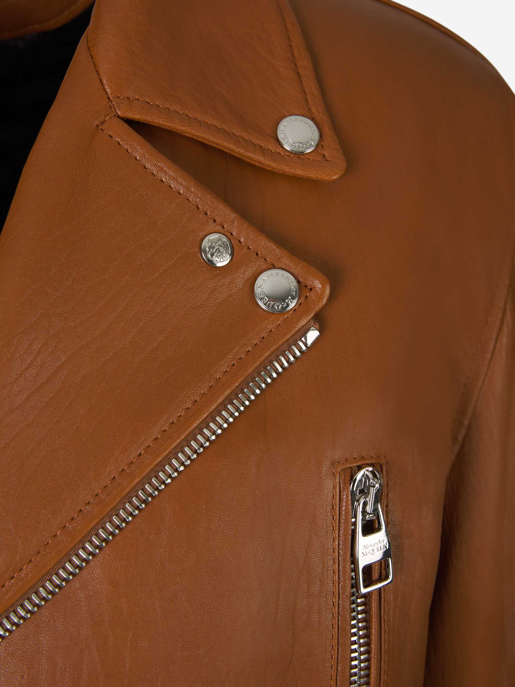 Cazadora Biker Piel - Imagen 3