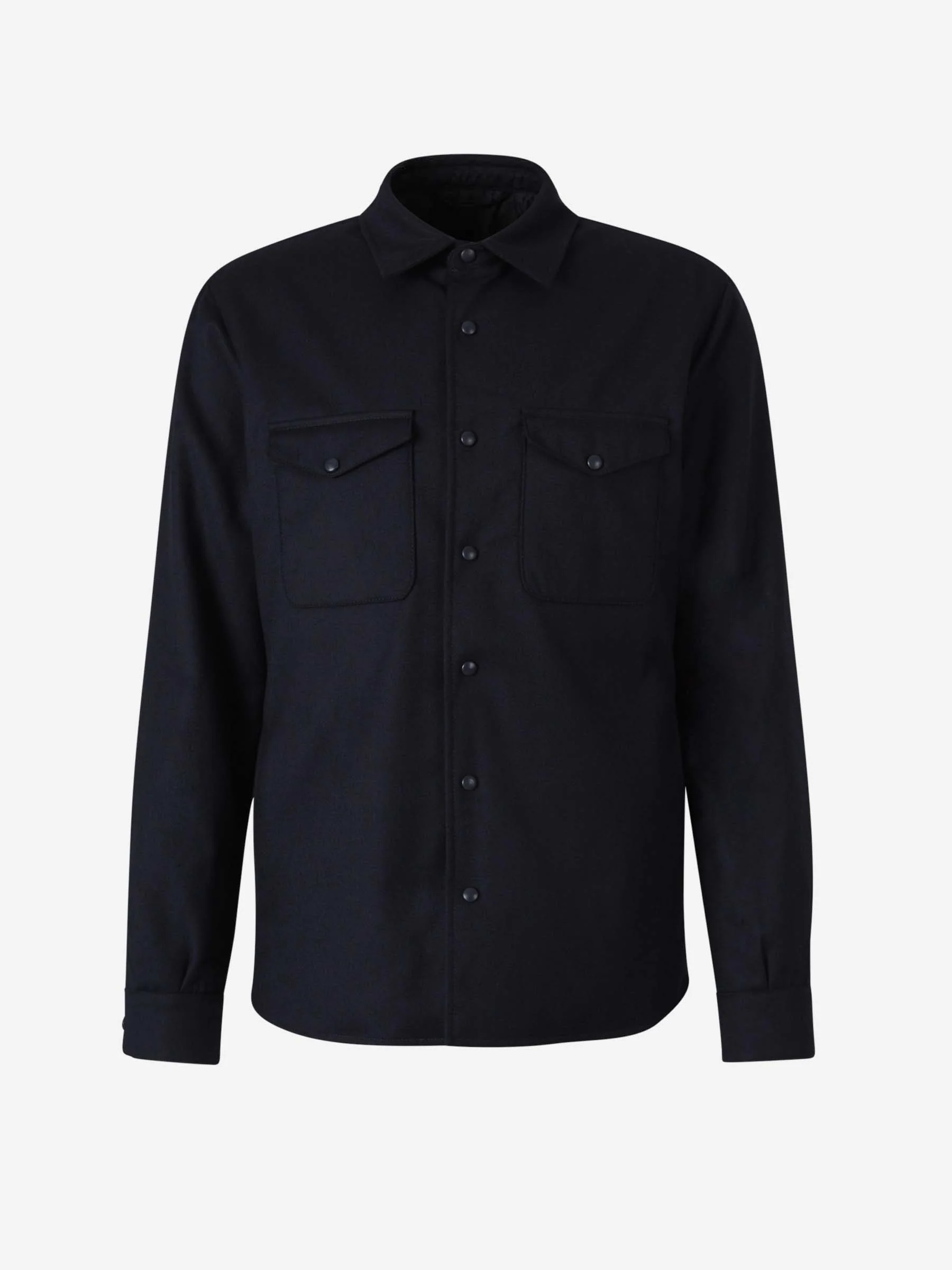 Cazadora Botones Lana