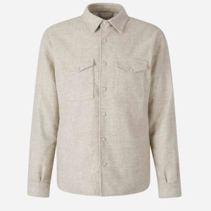 Cazadora Botones Lana