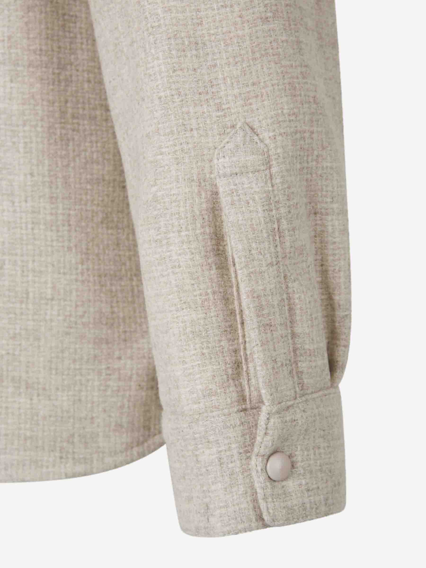 Cazadora Botones Lana - Imagen 5