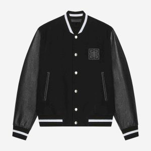 Chaqueta Bomber Logo