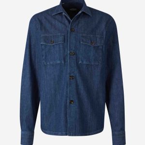 Sobrecamisa Denim Bolsillos