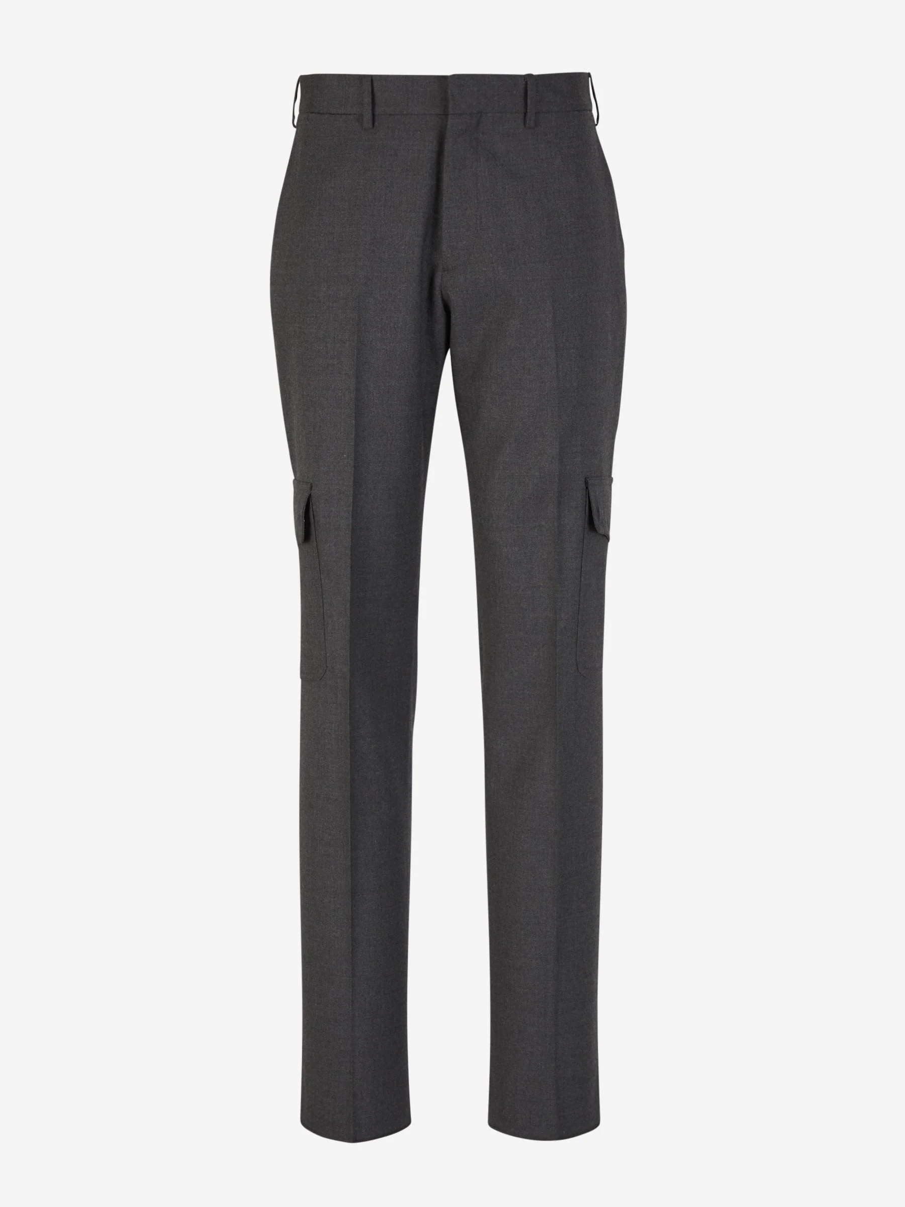 Pantalones Lana Bolsillos